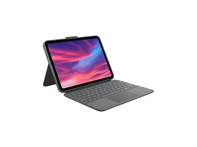 Logitech Combo Touch Detachable Keyboard, Gray - Image 1