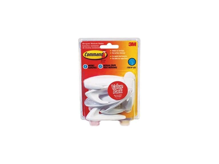 3M Command Strips 17081VP-6ES Medium Comma - Image 1
