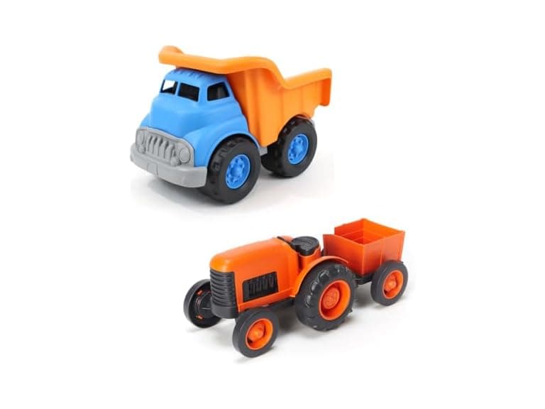 Green Toys Big Wheels & Farm Fields Bundle - Image 1