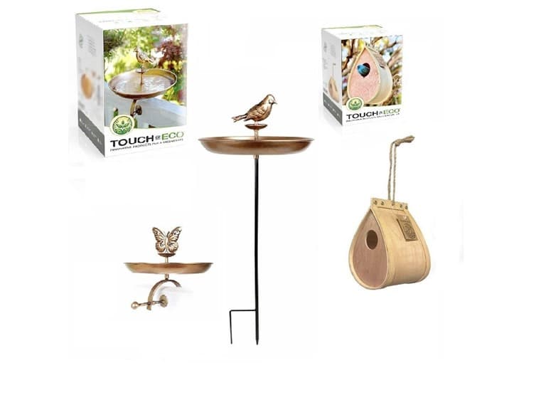 Bird Bath & Birdhouse - Combo Pack - Image 1