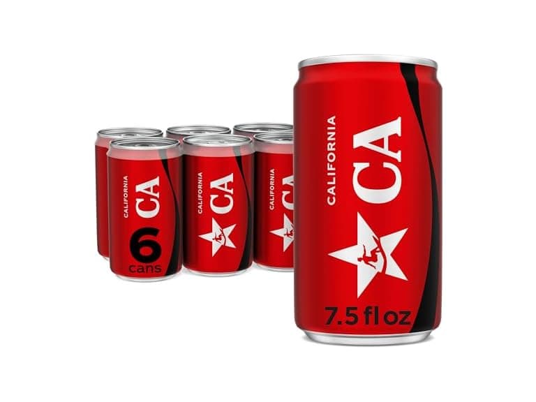 6PK Coke Zero Sugar Mini-Can 7.5 fl oz - Image 1