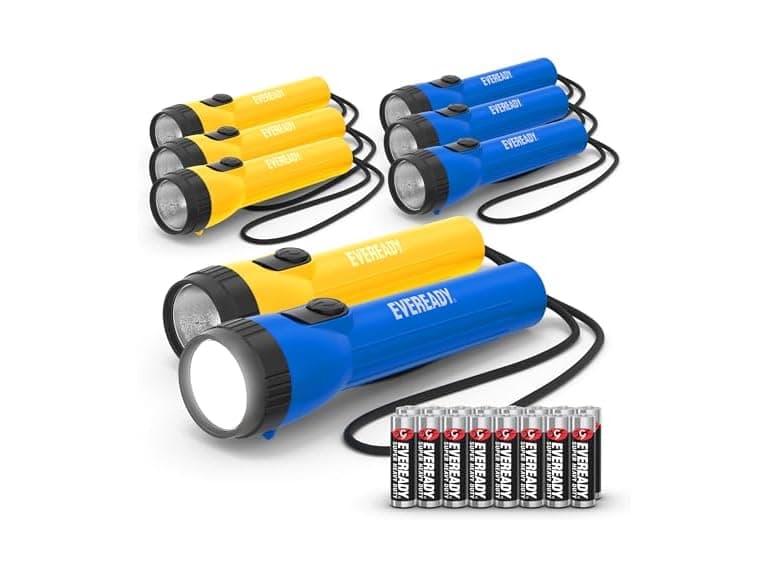 Eveready LED Flashlight 8PK