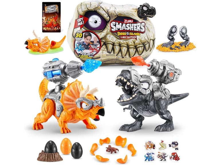 Smashers Dino Island T-Rex Battles - Image 1