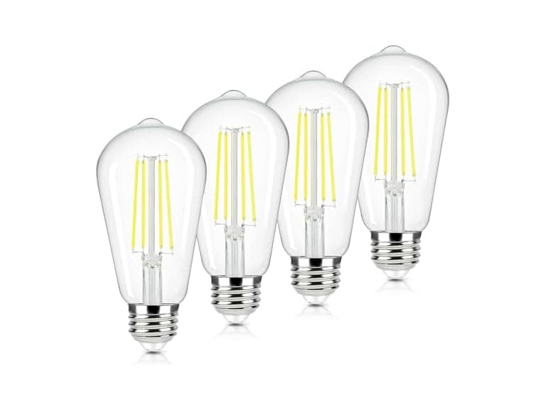 Brightever B0DHGKFF9D 4-Pack Vintage LED Edison Bulb - Image 1