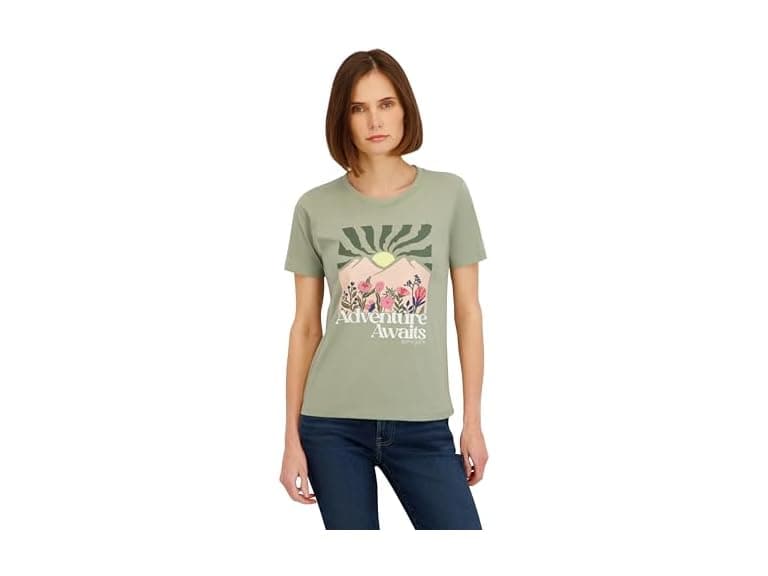 Spyder Womens Adventure Awaits Graphic SS Tee - Image 1