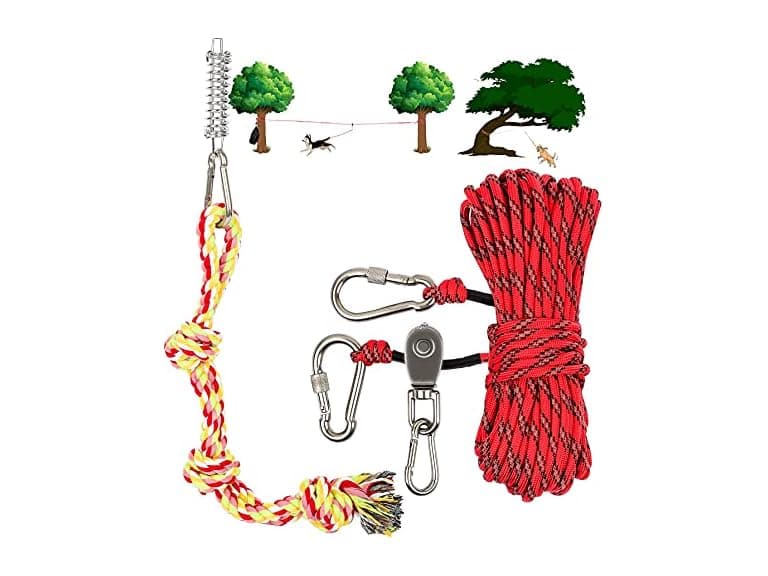 50ft Heavy Duty Dog Tie Out System - Image 1