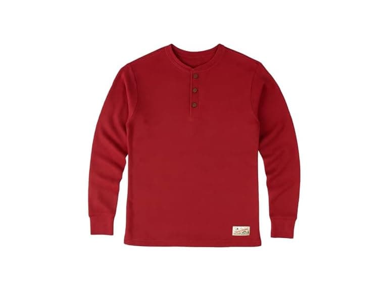 Field & Stream Mens Double Reed Thermal Henley - Image 1