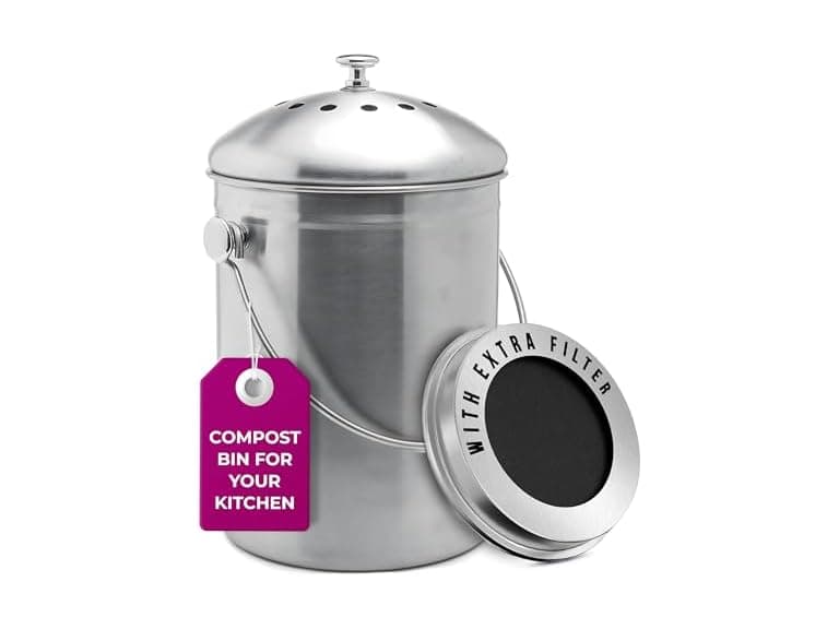 EPICA Countertop Compost Bin Kitchen | 1.3 Gallon - Image 1