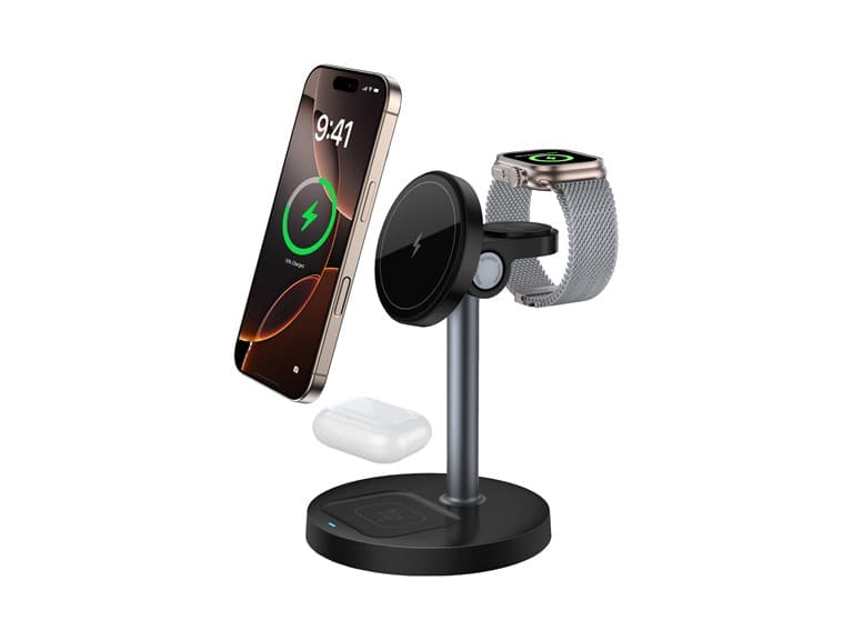 Magnetic 3in1 Wireless Charging Station