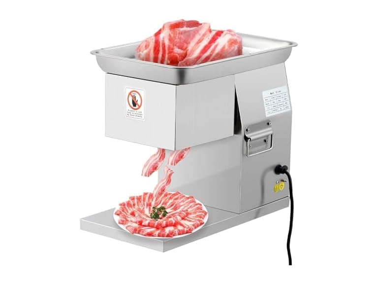 110V Commercial Meat Cutter Machine  - Image 1