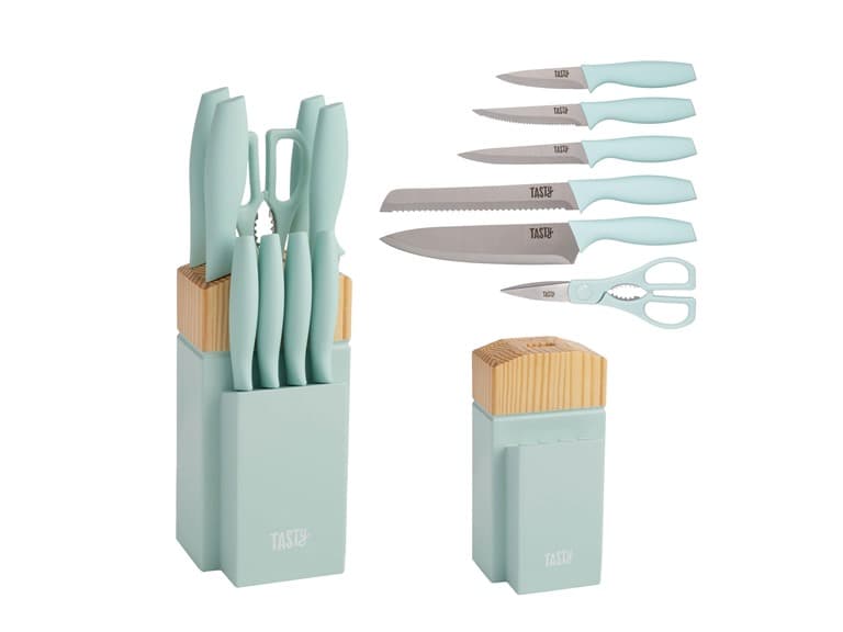 Tasty Kitchen Knife Set with Block - Image 1
