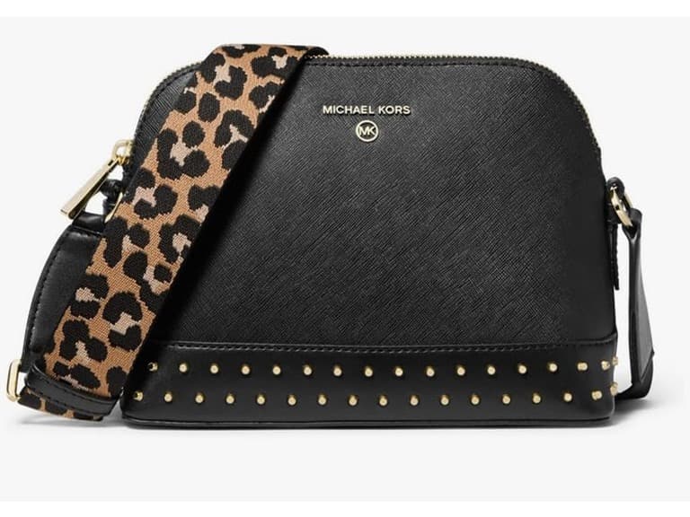 Michael Kors Jet Set Charm Large Dome Crossbody with Web Strap - Image 1