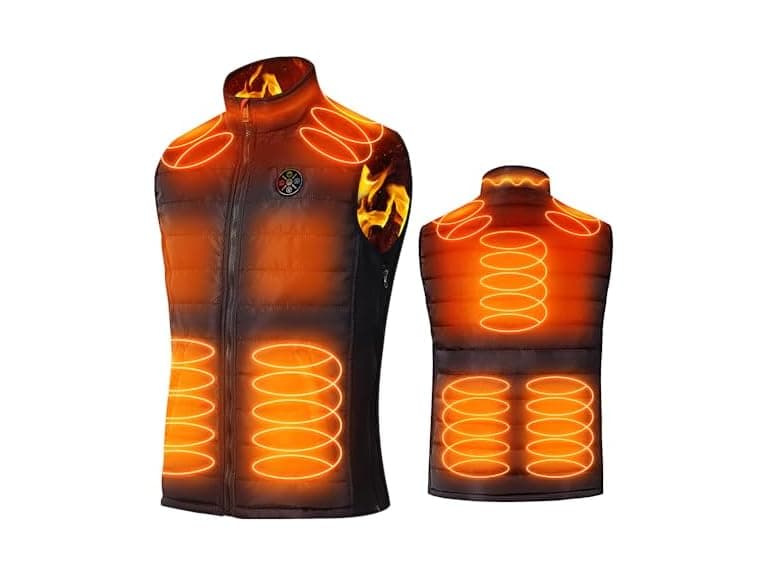 Hoson Men (M) Heated Heating Zones Electric Vest - Image 1