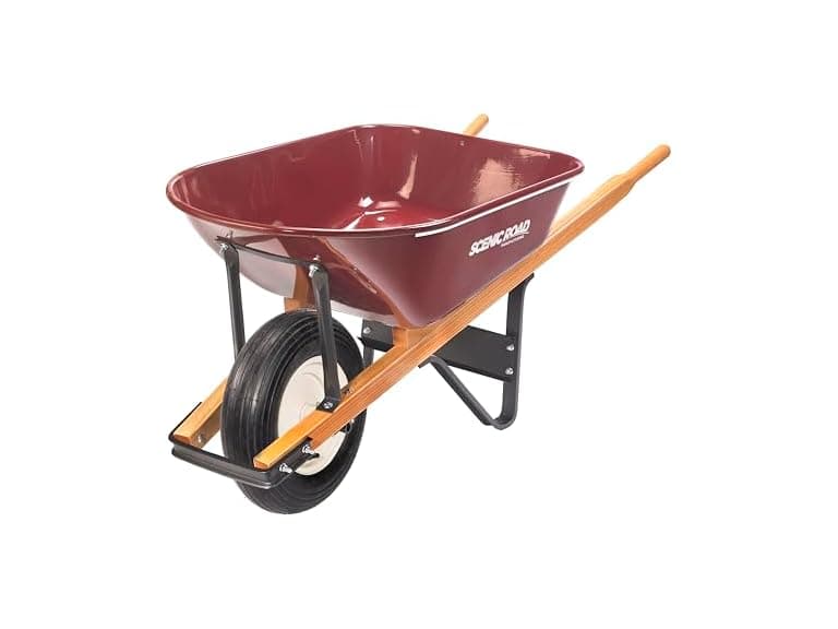 Scenic Road Heavy Duty Wheelbarrow - Image 1
