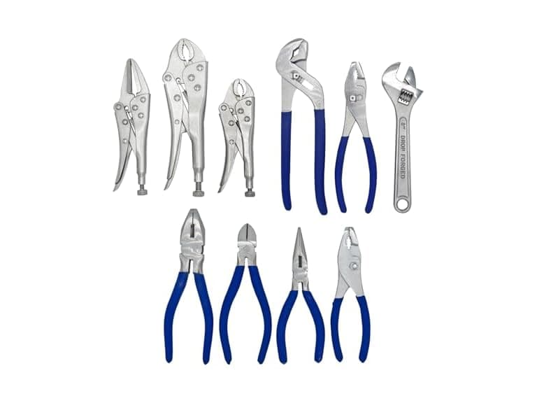 ULTRA STEEL 10 Piece Wrench and Plier Set - Image 1