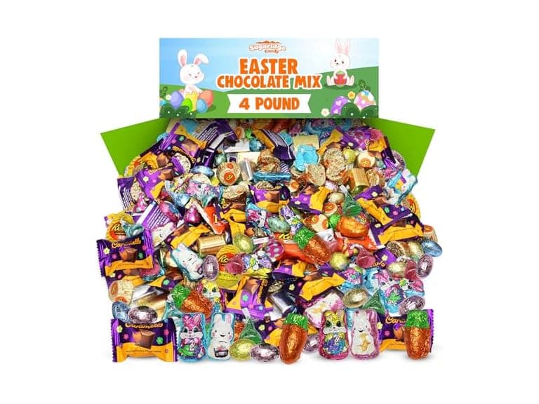 Bulk Easter Chocolate Candy Mix - 4 lb. Assorted - Image 1