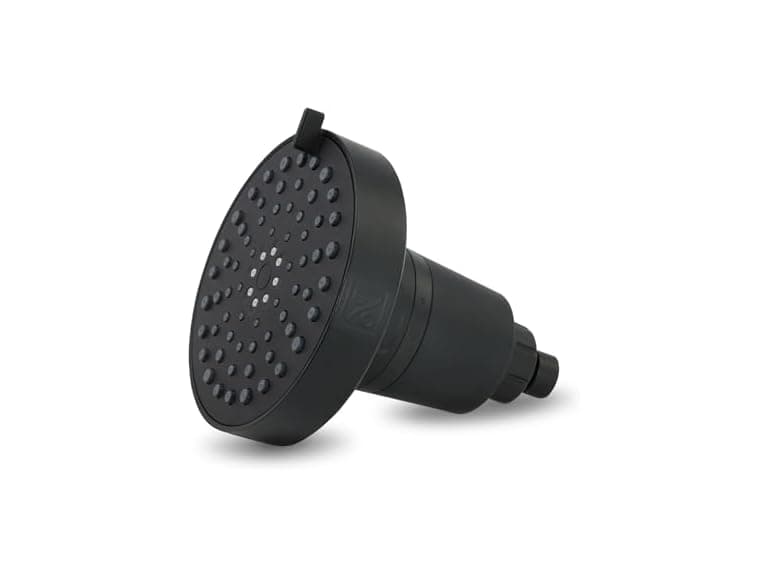 SEVENTY Filtered Shower Head Matte Black - Image 1