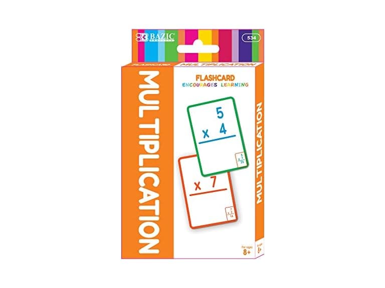 BAZIC Multiplication Flash Cards (36-pk) - Image 1