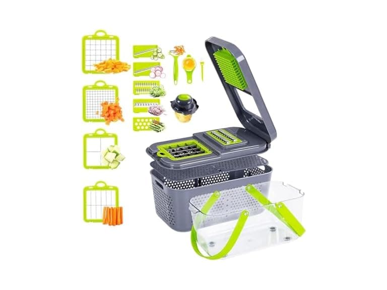 Miibox 22-in-1 Vegetable Cutter with Container - Image 1