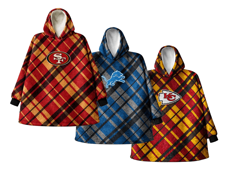 NFL Team Cozy Sherpa Hoodie - OSFM - Image 1