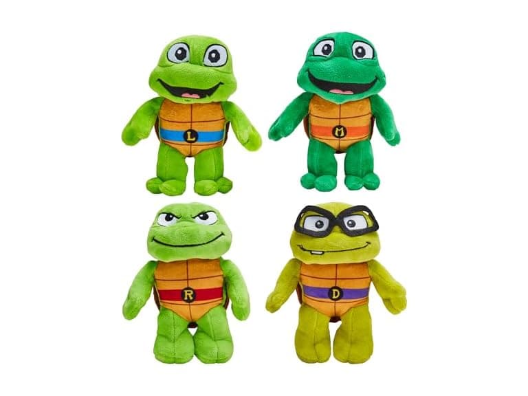 Teenage Mutant Ninja Turtles Tales of The TMNT Toddler Plush 4pk - Image 1