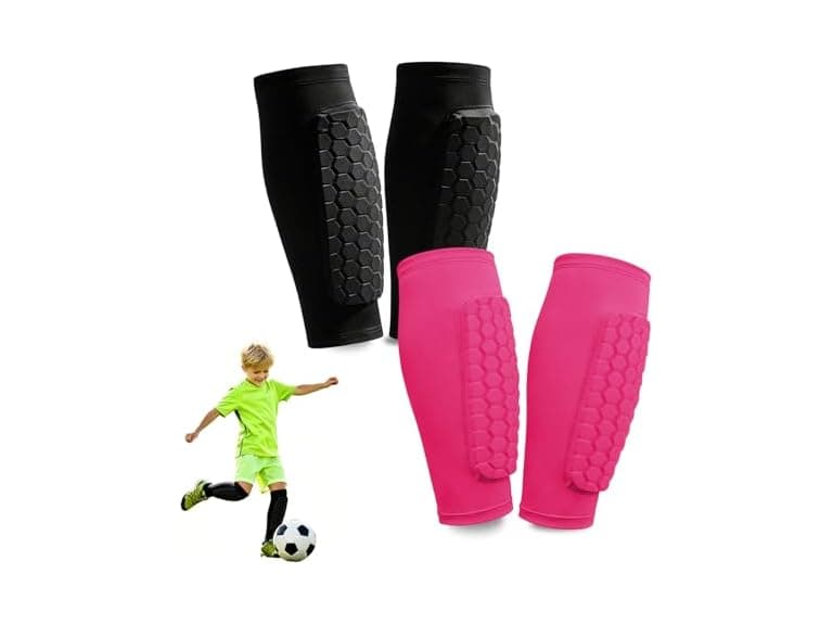 Iertoumt Soccer Shin Guards Kids 2-Pair - Image 1