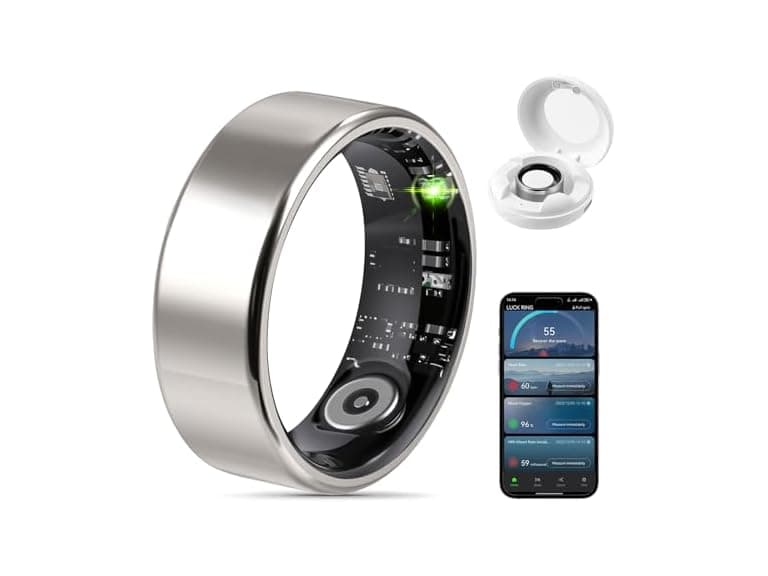 FAHKNS Smart Health Ring for Women - Image 1
