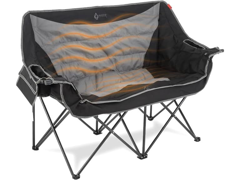 ARROWHEAD OUTDOOR Heated Loveseat - Image 1
