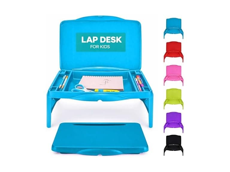 Foldable Kids Lap Tray with Storage - Image 1