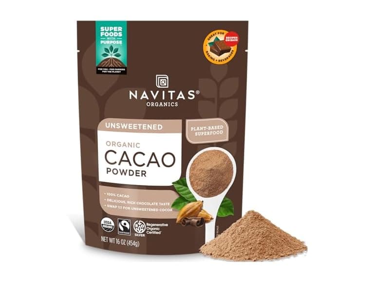Navitas Organics Cacao Powder 16 oz - Image 1