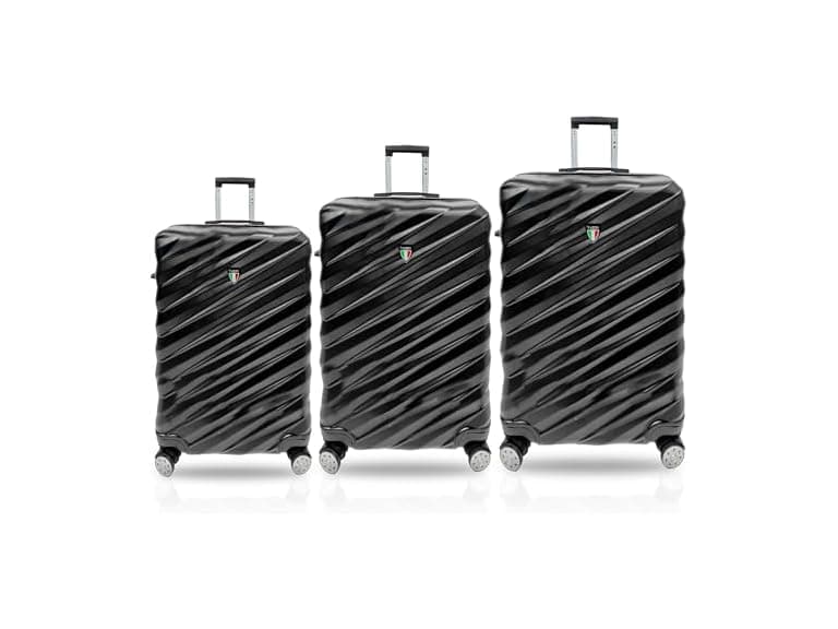 Tucci Italy Storto 3-Piece Hardside Spinner Luggage Set - Image 1