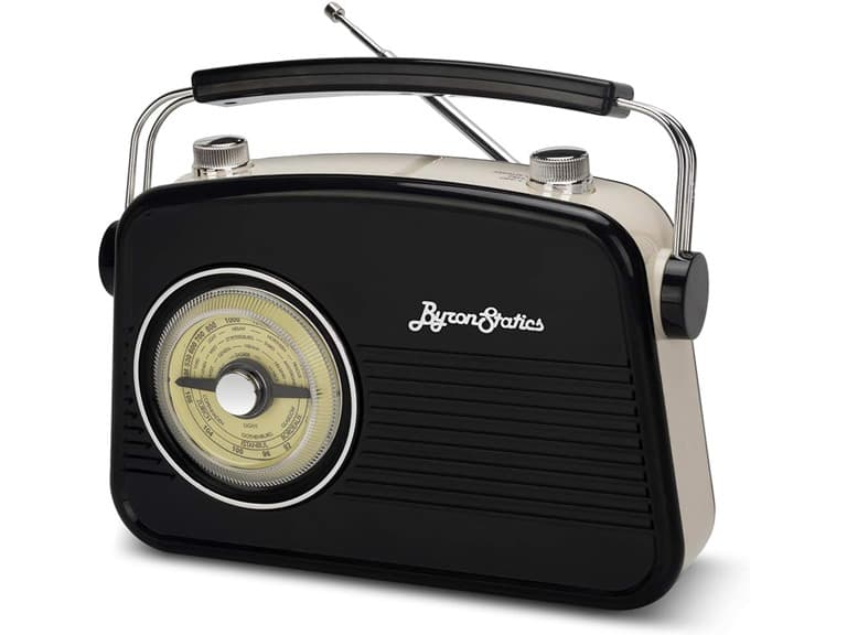 ByronStatics Retro Vintage AM/FM Radio - Image 1