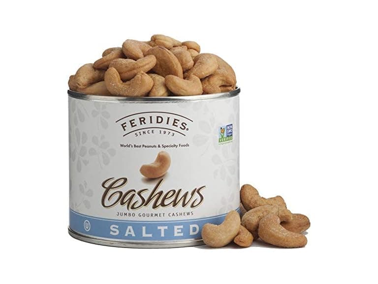FERIDIES Salted Jumbo Cashews 9oz - Image 1