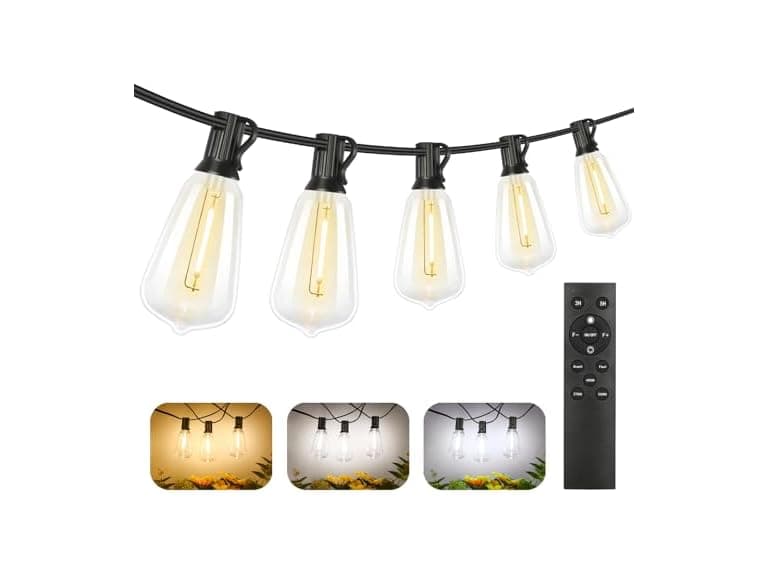 Brightever 150FT Outdoor Lights with Remote - Image 1