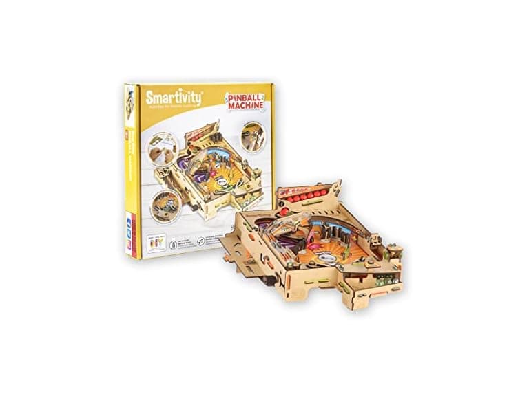 Pinball Machine Wooden  STEM Learning Toy - Image 1