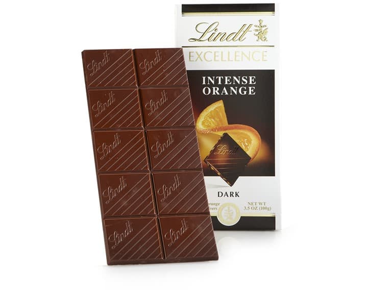Lindt Excellence Intense Orange Dark Bar - Image 1