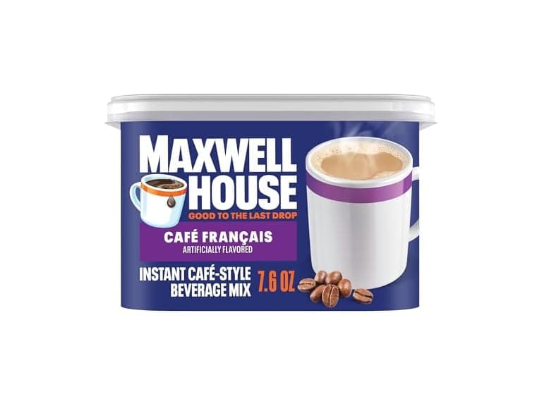 Maxwell House Instant Cafe-Style Beverage Mix - Image 1