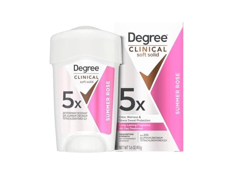 Degree Clinical Soft Solid Summer Rose - Image 1