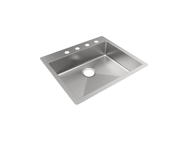 Elkay Crosstown SS 25x22 Single Sink