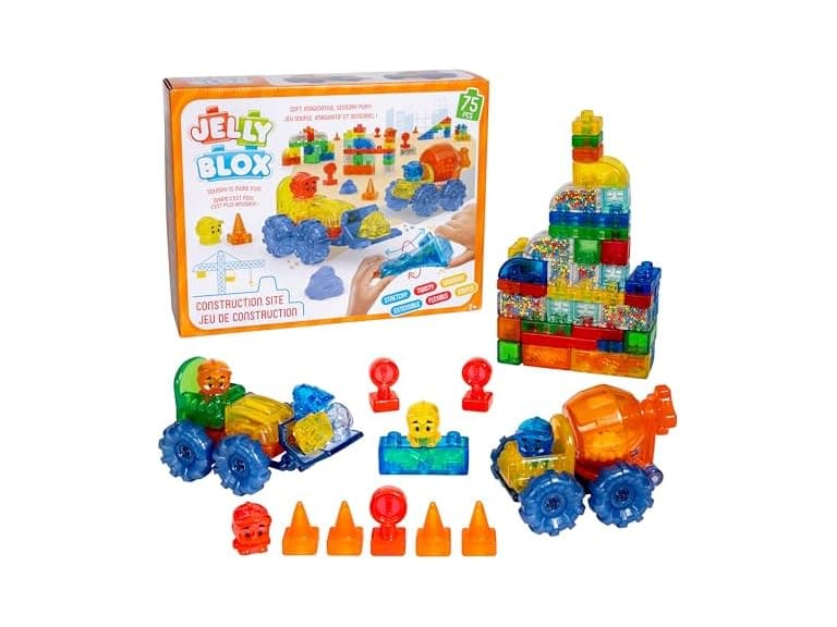 Jelly Blox Construction Site Set | 75 Pieces - Image 1
