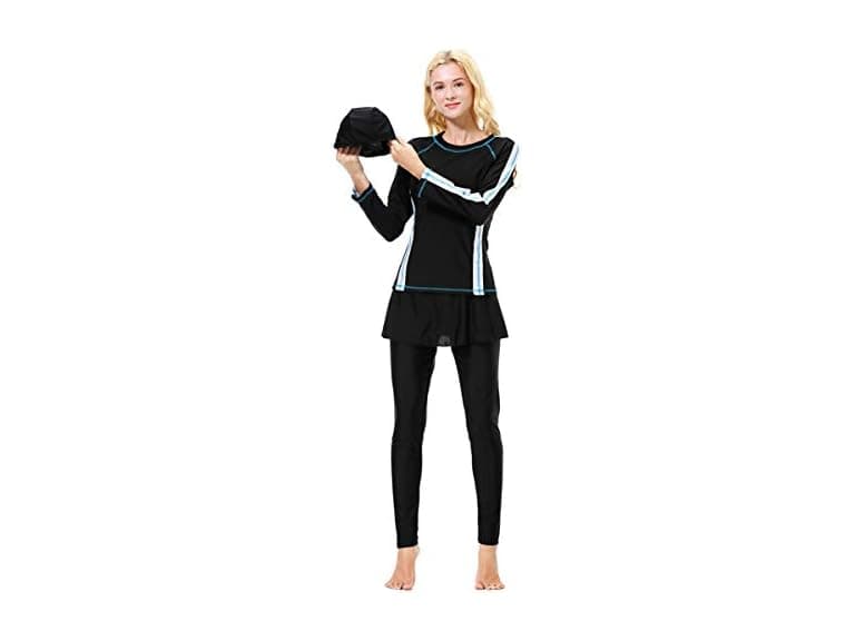 Tendycoco Women (L) Muslim Full Body Full Swimsuit - Image 1