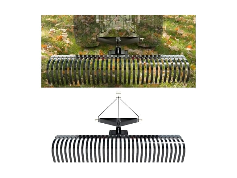 Pull-Behind Thatch Remover, 60" Width, Equipped - Image 1