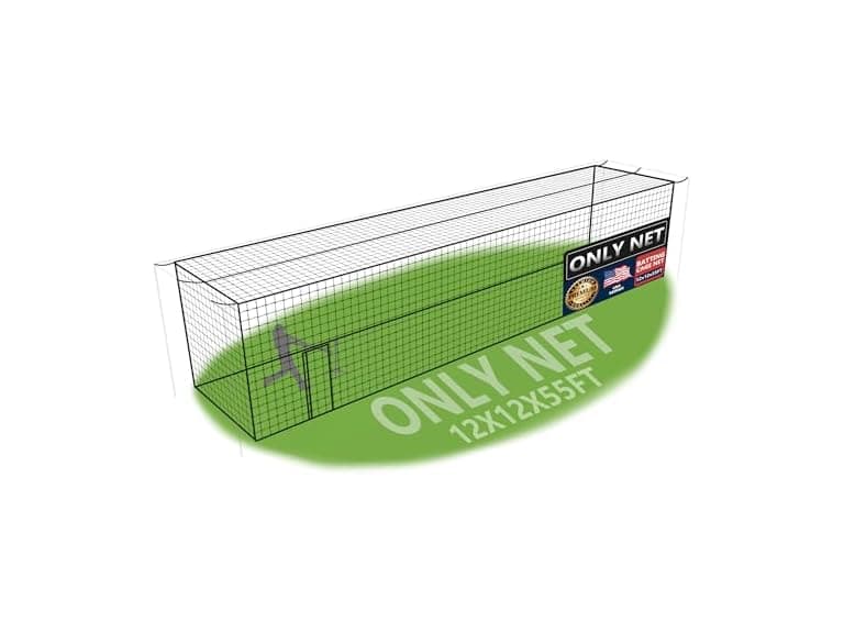 SHANTRA Batting Cage Net 55'L/35'L/20'L - Image 1