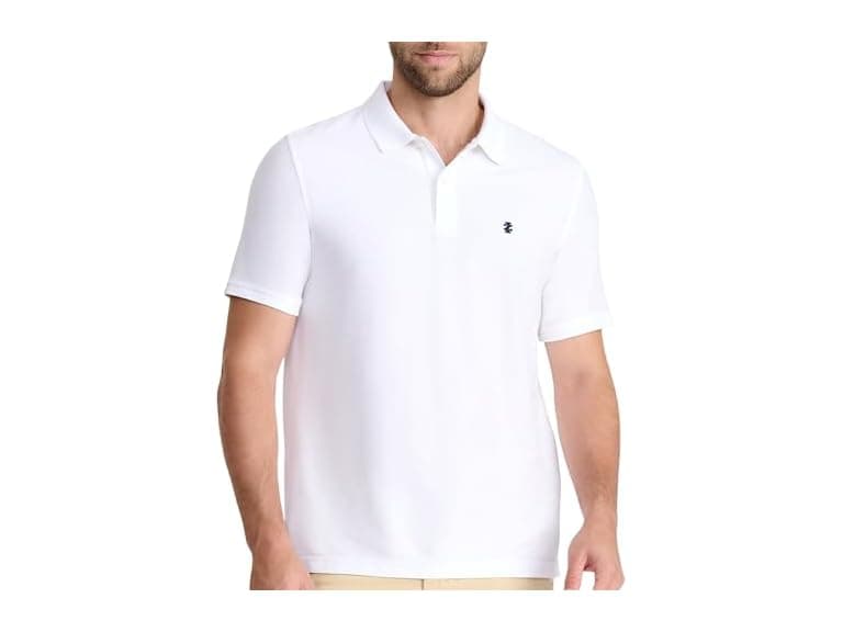IZOD Mens Solid Advantage Polo Shirt - Image 1