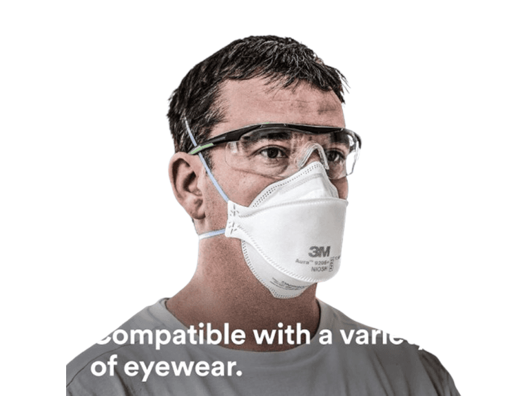 3M Aura Particulate Respirator 9205+, N95 (Pack of 20)