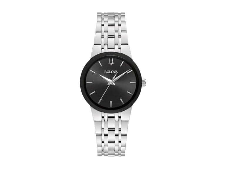 Bulova Women Modern Blk Dial Watch - Image 1