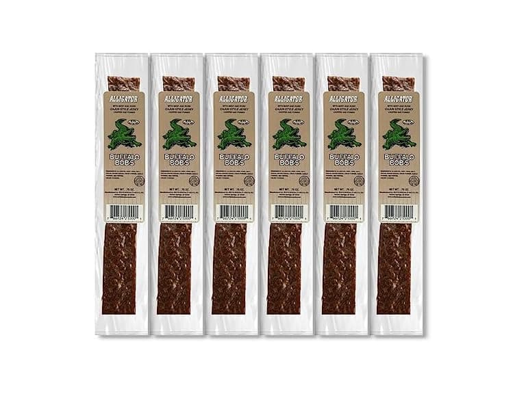 Buffalo Bob's Jerky (1 Pack)- Alligator - Image 1