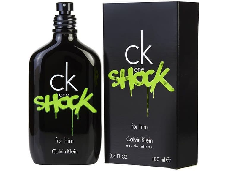 Ck One Shock Men Calvin Klein EDT Spray 3.4 oz. - Image 1