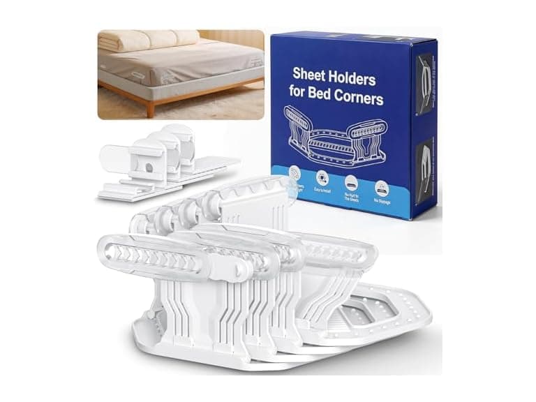 Freshvive 8 Pcs Bed Sheet Holders - Image 1