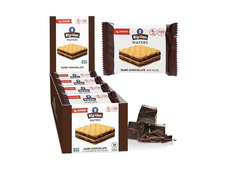 16CT Rip Rip Van Dark Chocolate Wafer Cookies - Image 1